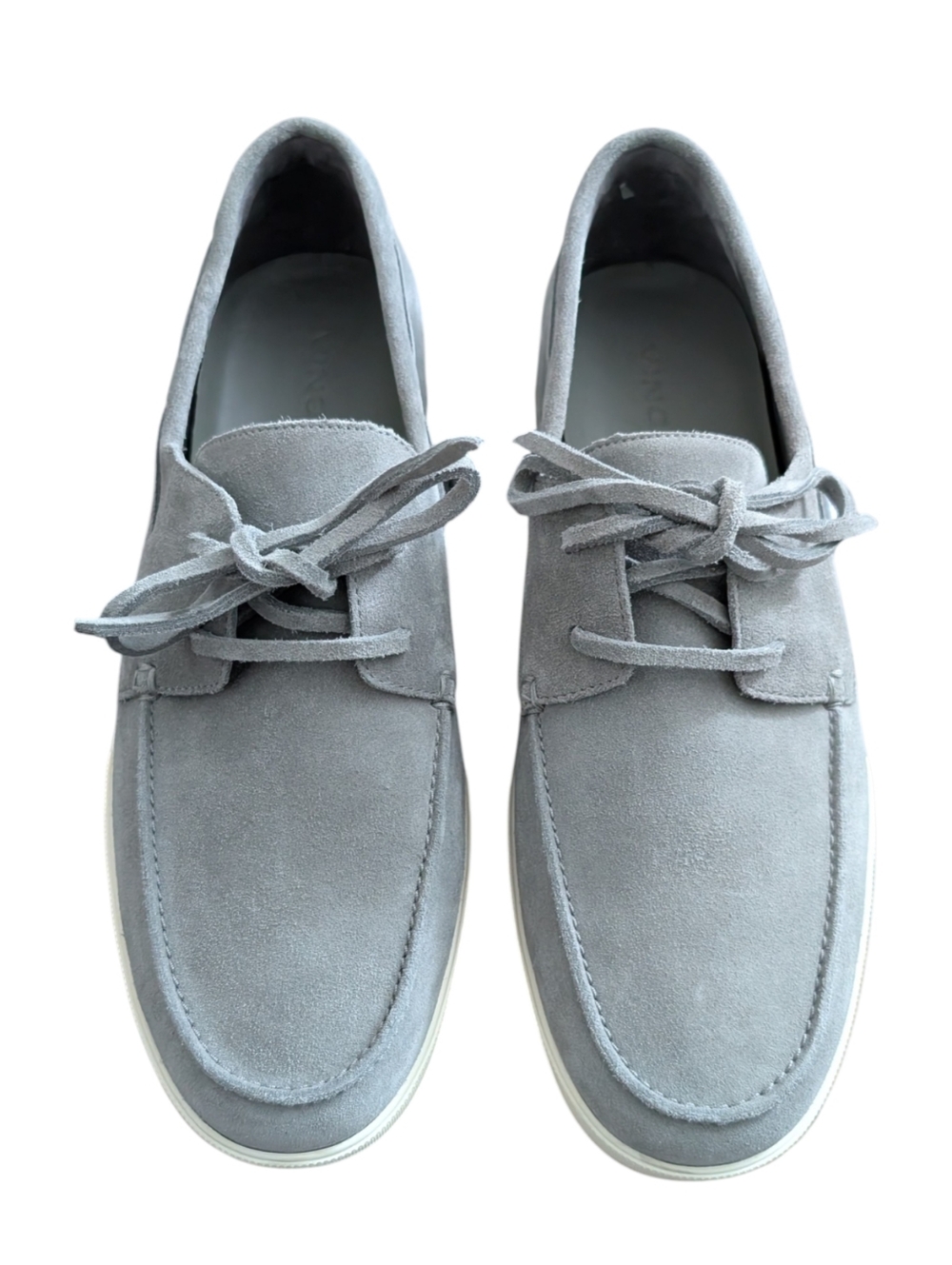 Vince Salerno Men’s Grey Suede Boat Shoes Loafers 12M - Picture 3 of 10